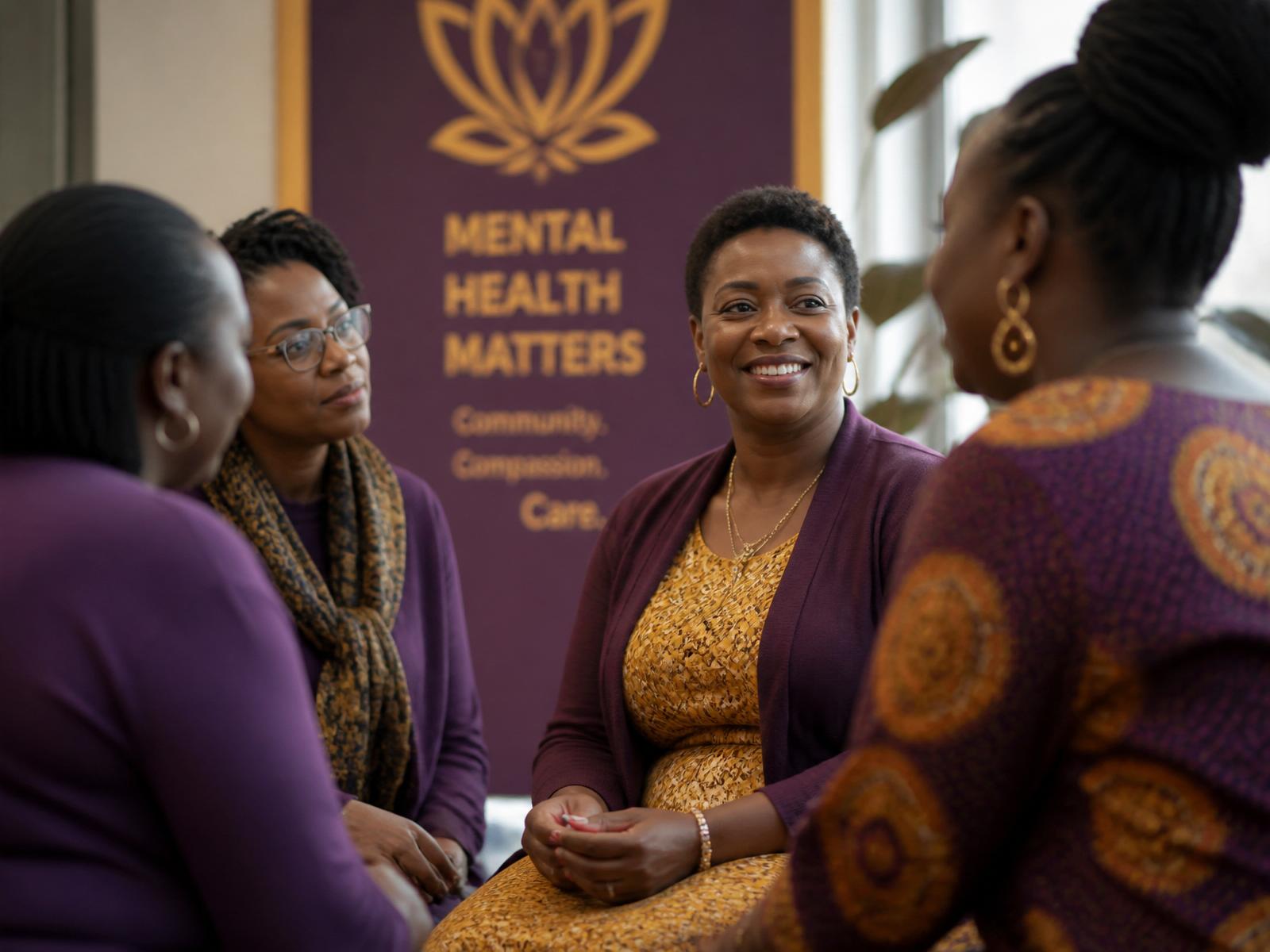 African mental health professionals in community conversation